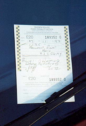 No Parking!